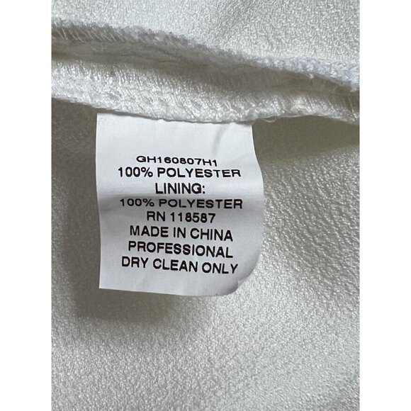 Grey Jason Wu Skirt Womens 2 Ivory White Lace Pencil Midi Lined‎ Floral Elegant - Picture 7 of 9